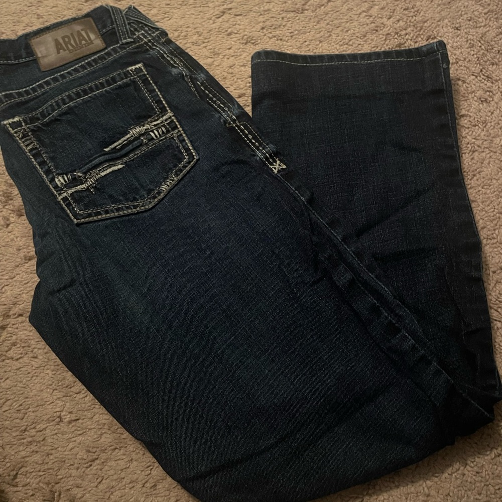 Men’s Ariat m4 low rise boot cut jeans 31x36